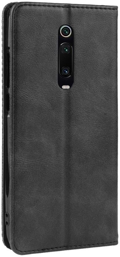 Xiaomi Mi 9T Vintage Portemonnee Hoesje Zwart afbeelding 7