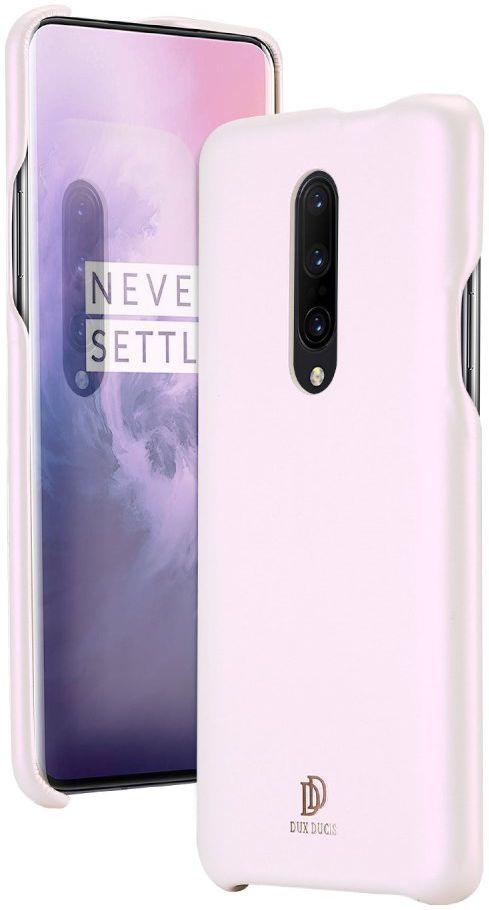 Dux Ducis Skin Lite Kunstleren Coating Hoesje OnePlus 7 Pro Roze afbeelding 6