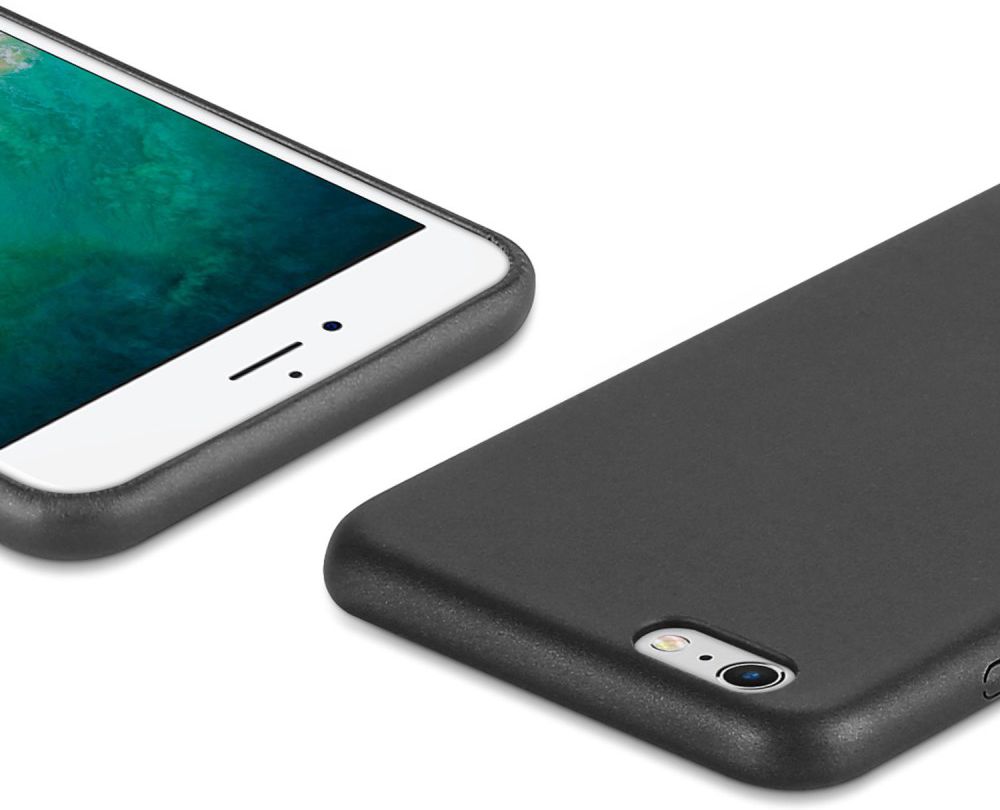 Dux Ducis Skin Lite Series Apple iPhone 6(s) Plus Hoesje Zwart afbeelding 4