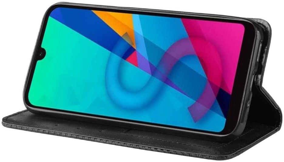 Huawei Y5 2019 Vintage Portemonnee Hoesje Zwart afbeelding 8