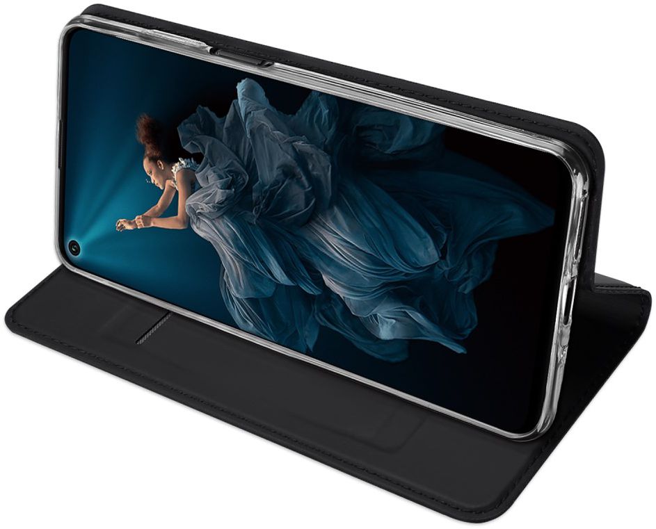 Dux Ducis Skin Pro Series Honor 20 / Huawei Nova 5T Flip Hoesje Zwart afbeelding 4