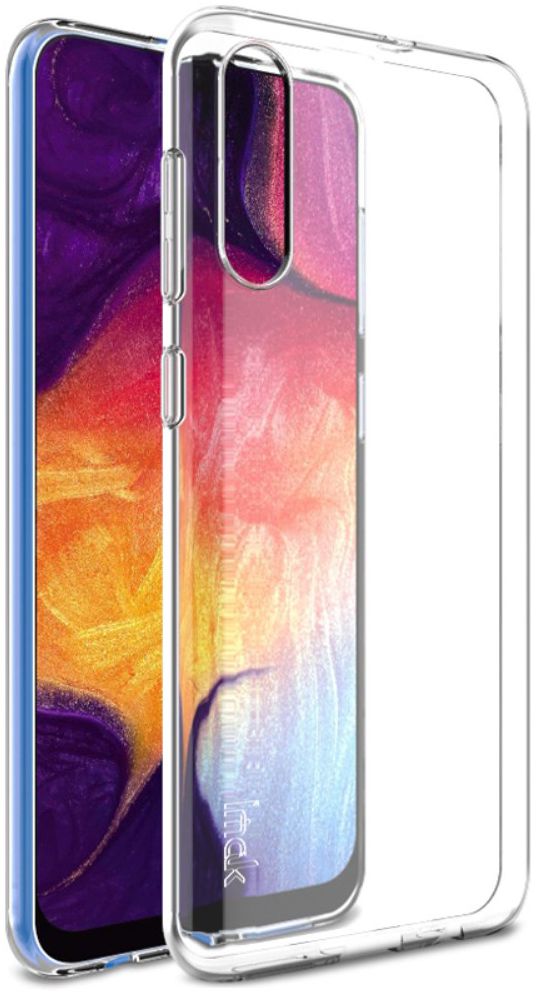 IMAK UX-5 Series Samsung Galaxy A70 Hoesje Flexibel TPU Transparant afbeelding 1