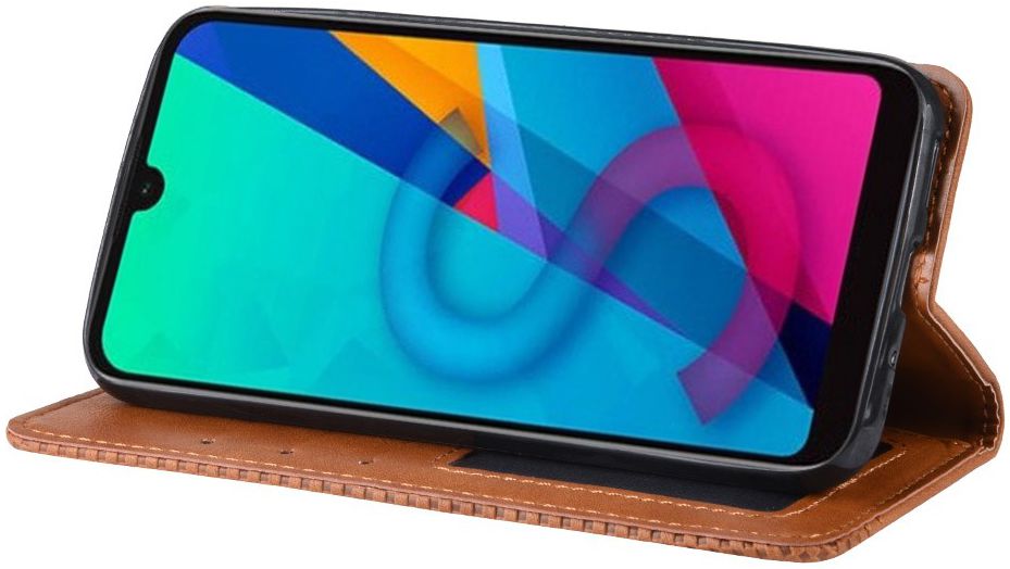 Huawei Y5 2019 Vintage Portemonnee Hoesje Bruin afbeelding 9