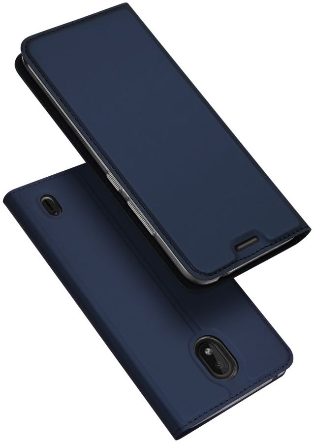 Dux Ducis Nokia 1 Plus Bookcase Hoesje Blauw afbeelding 1
