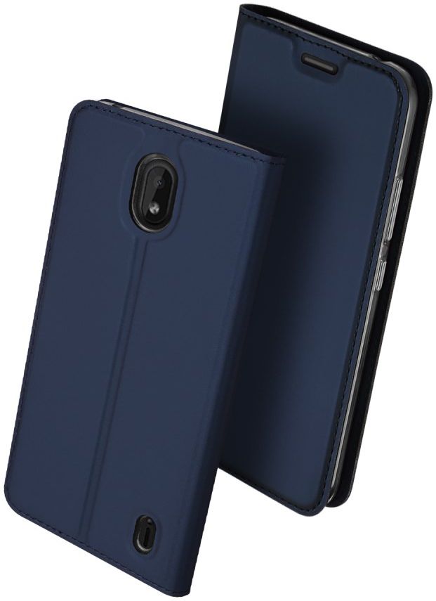 Dux Ducis Nokia 1 Plus Bookcase Hoesje Blauw afbeelding 2