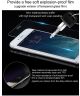 IMAK Samsung Galaxy A70 Hoesje TPU met Screenprotector Metaal Zwart