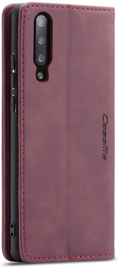 Samsung Galaxy A70 Retro Portemonnee Hoesje Rood afbeelding 3