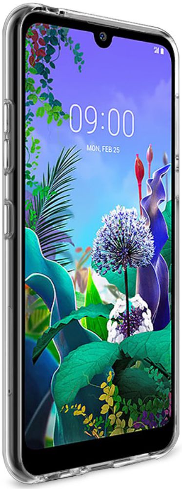 IMAK UX-5 Series LG Q60 Hoesje Flexibel en Dun TPU Transparant afbeelding 5