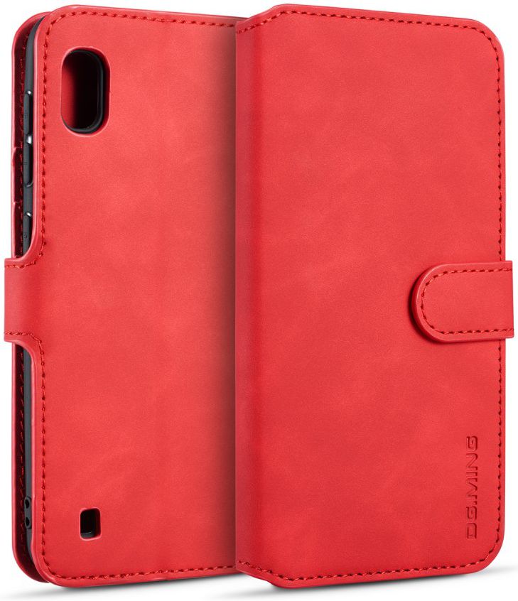 Samsung Galaxy A10 Portemonnee Hoesje Rood afbeelding 2