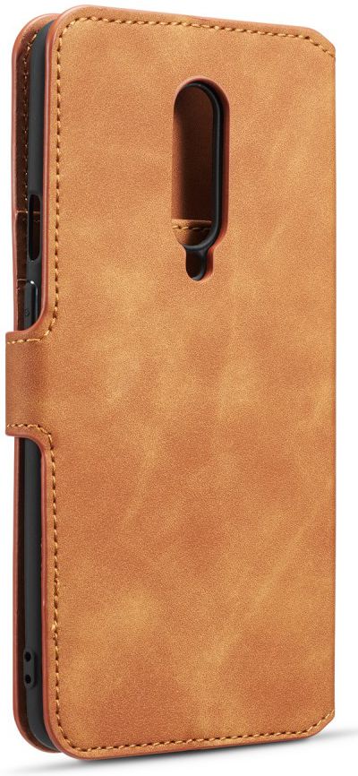 OnePlus 7 Pro Portemonnee Hoesje Bruin afbeelding 2