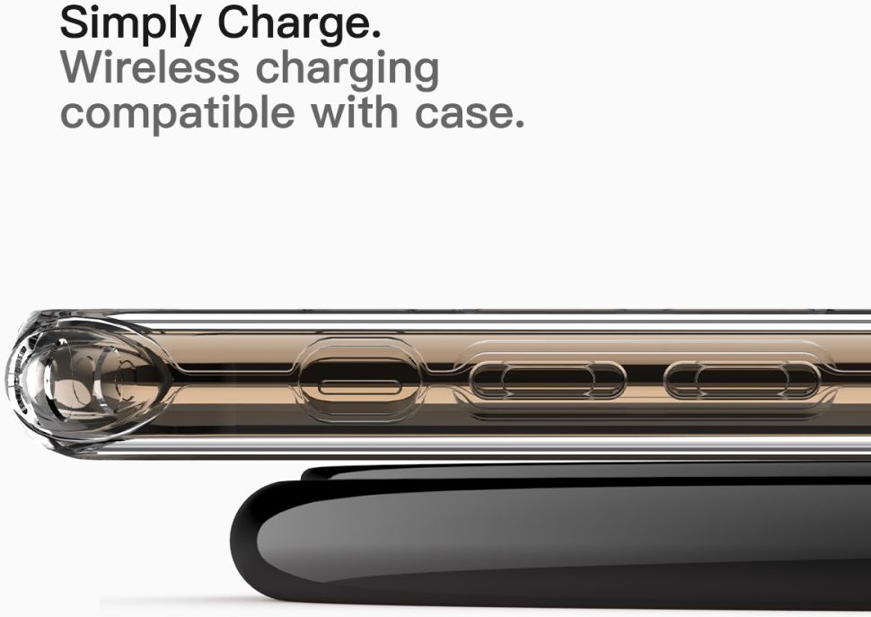 Apple iPhone XS / X Hard Crystal Hoesje Transparant afbeelding 9