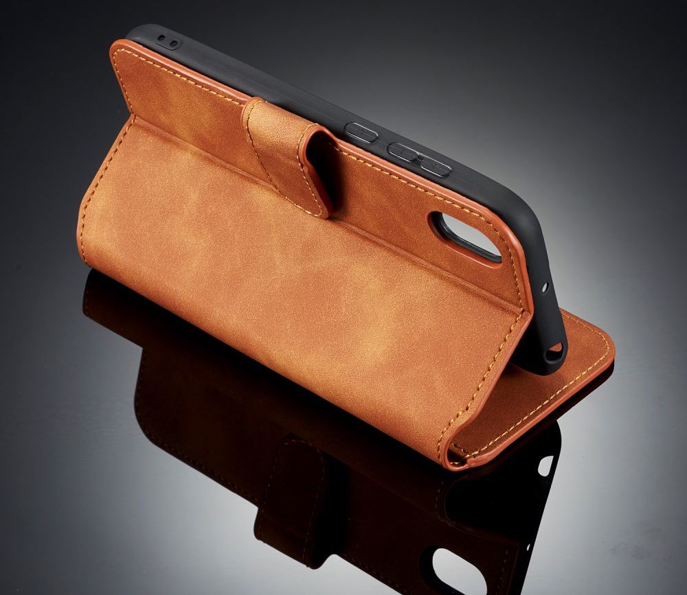 Huawei Y5 2019 Portemonnee Hoesje Bruin afbeelding 11