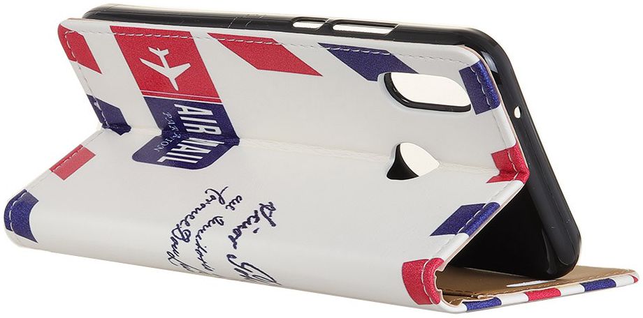 Motorola One Vision Portemonnee Hoesje met Print Enveloppe afbeelding 3