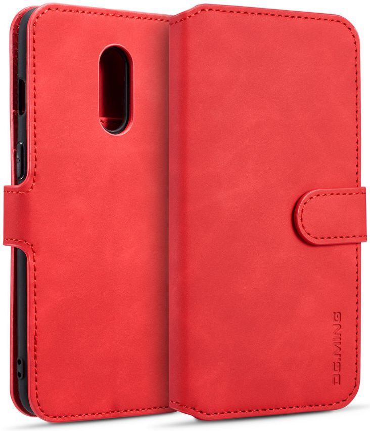 OnePlus 7 Portemonnee Hoesje Rood afbeelding 1