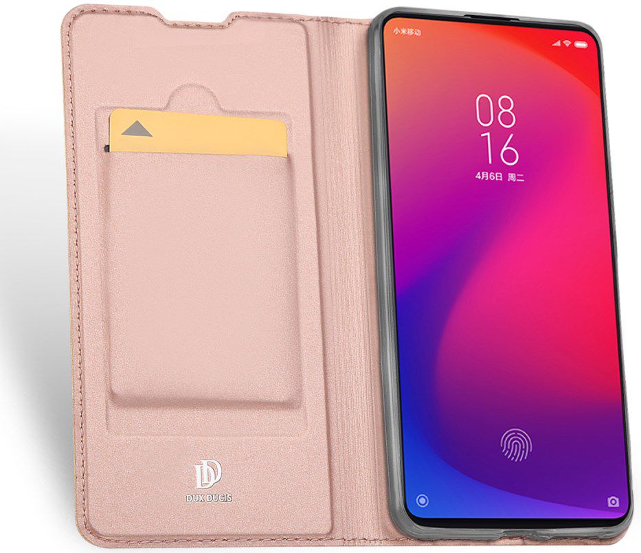 Dux Ducis Xiaomi Mi 9T Bookcase Hoesje Roze afbeelding 2