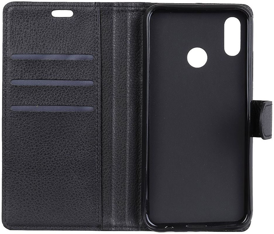 Motorola One Vision Portemonnee Hoesje Zwart afbeelding 3
