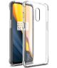 IMAK OnePlus 7 Hoesje Flexibel TPU met Screenprotector Transparant