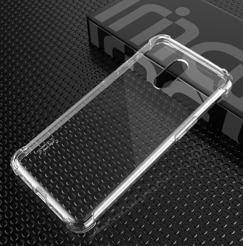 IMAK OnePlus 7 Hoesje Flexibel TPU met Screenprotector Transparant afbeelding 12