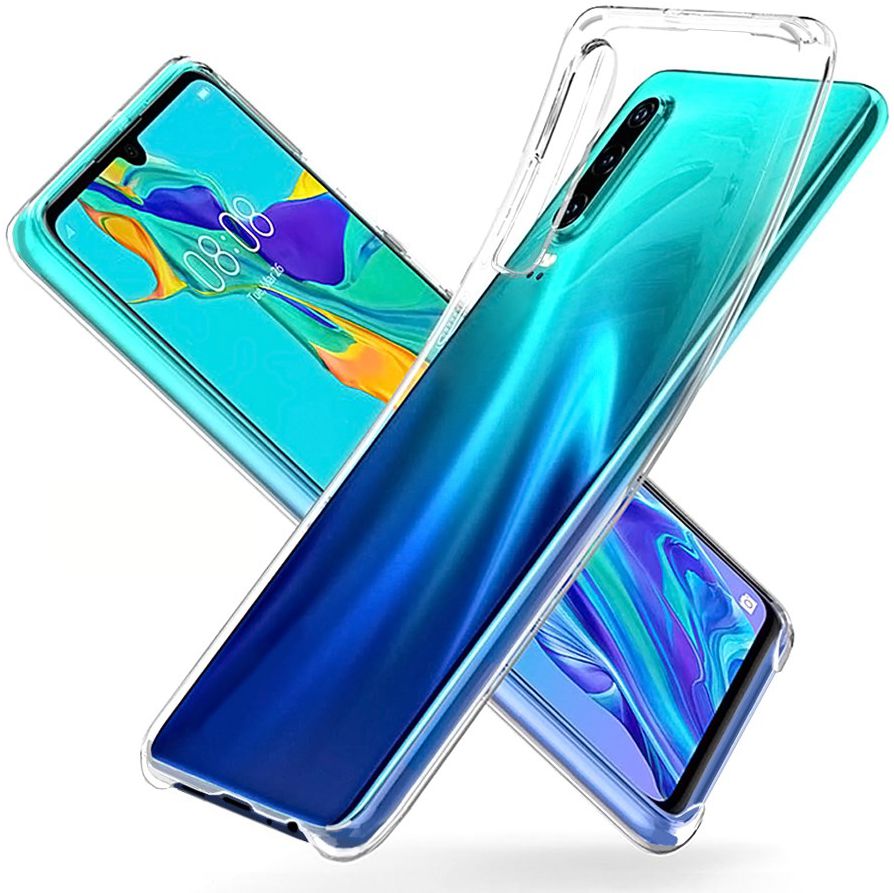 Huawei P30 Hoesje Dun TPU Transparant afbeelding 2