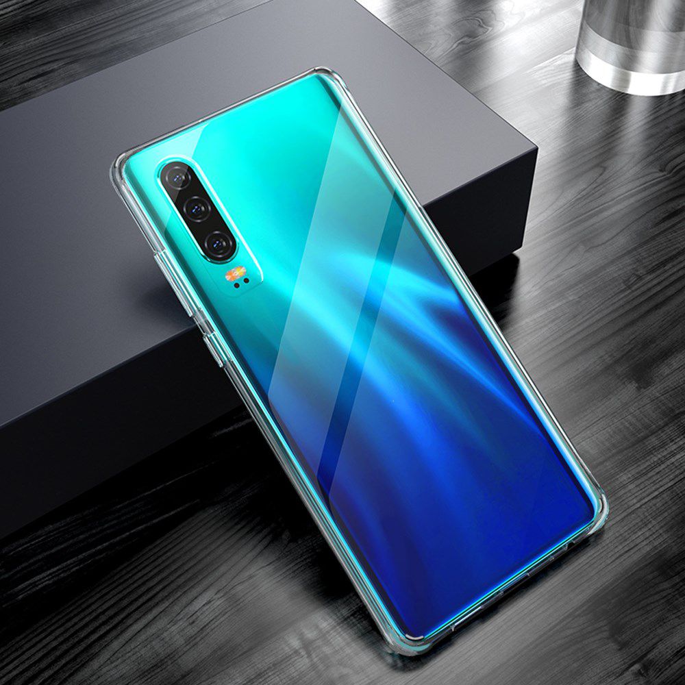 Huawei P30 Hoesje Dun TPU Transparant afbeelding 6