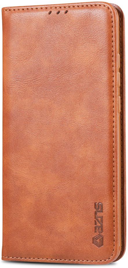 AZNS Retro Huawei Y7 (2019) Portemonnee Stand Hoesje Bruin afbeelding 5