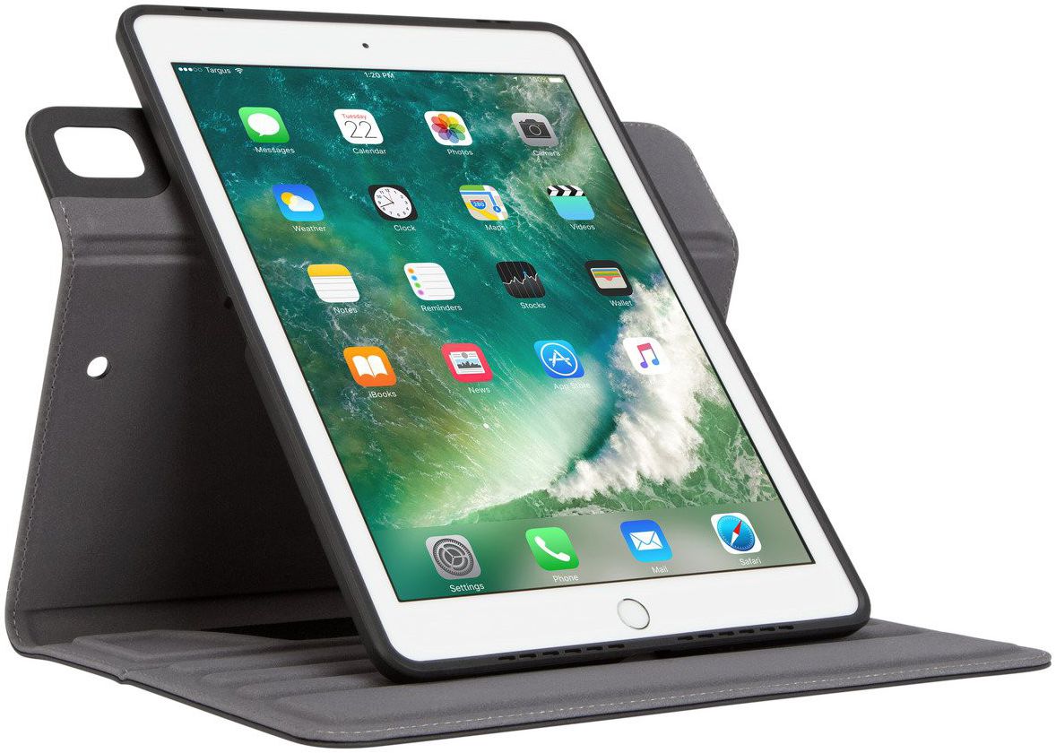Targus VersaVu Apple iPad 9.7 (2017/2018) 360° Draaibare Hoes Zwart afbeelding 2