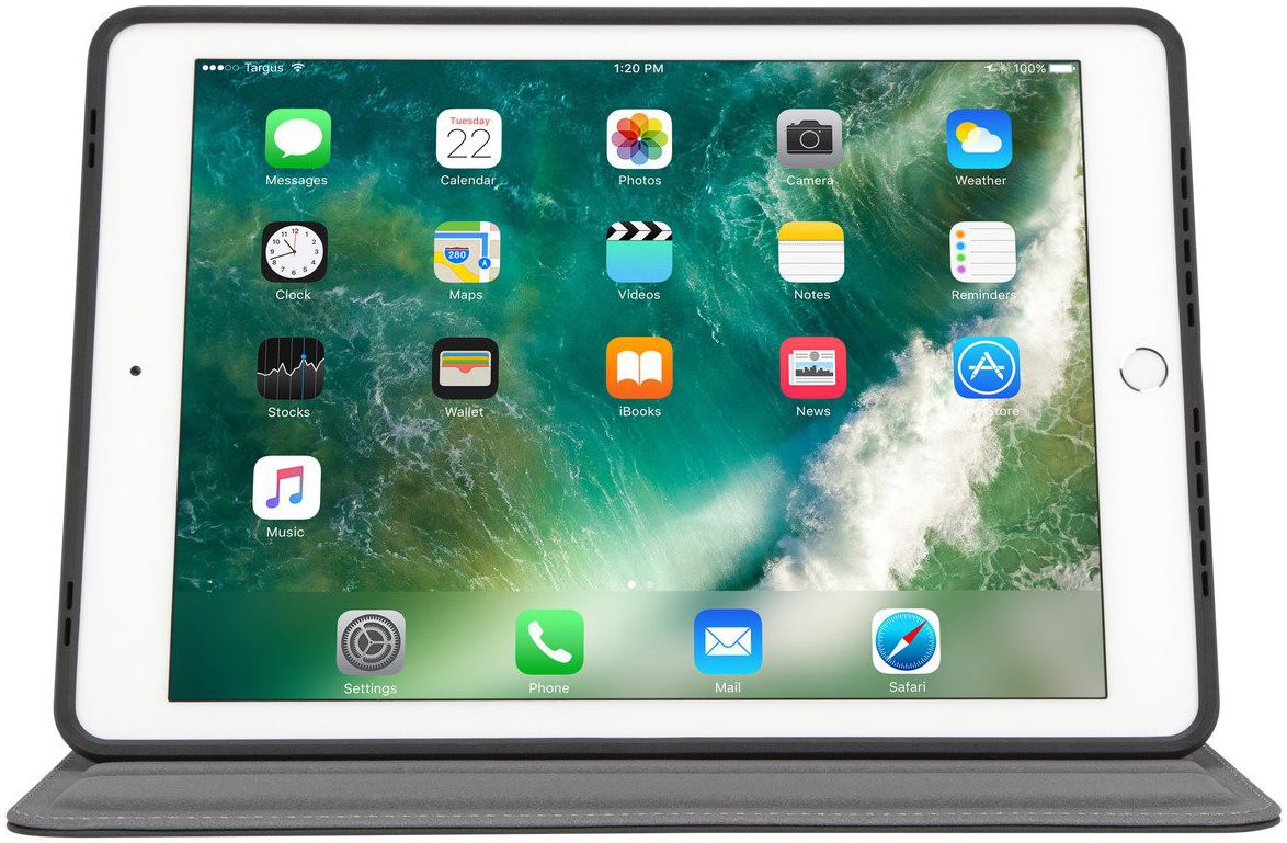 Targus VersaVu Apple iPad 9.7 (2017/2018) 360° Draaibare Hoes Zwart afbeelding 4