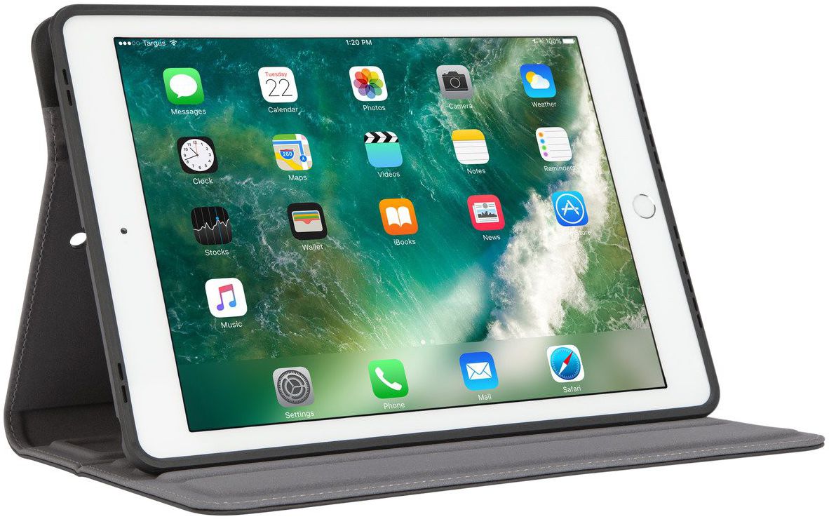 Targus VersaVu Apple iPad 9.7 (2017/2018) 360° Draaibare Hoes Zwart afbeelding 12