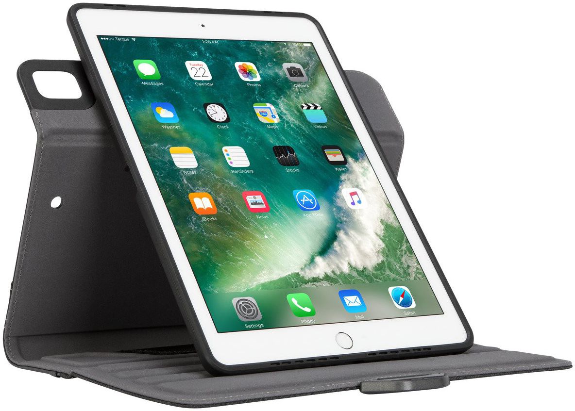 Targus Versa Vu Apple iPad 2017 / 2018 / Air / Air 2 360° Hoes Blauw afbeelding 2