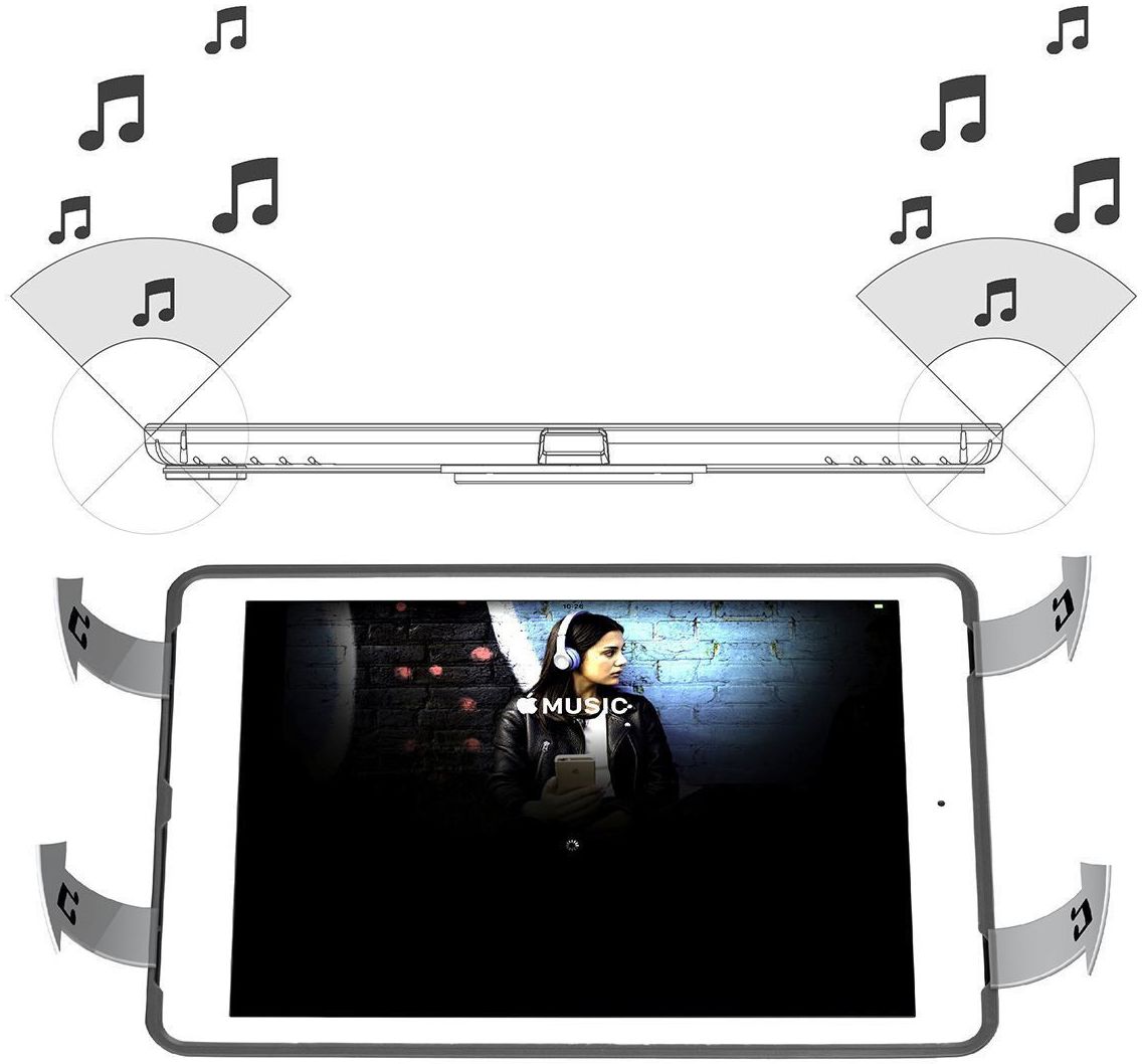 Targus VersaVu iPad Air 2019 / Pro 10.5 2017 360° Draaibare Hoes Rood afbeelding 8