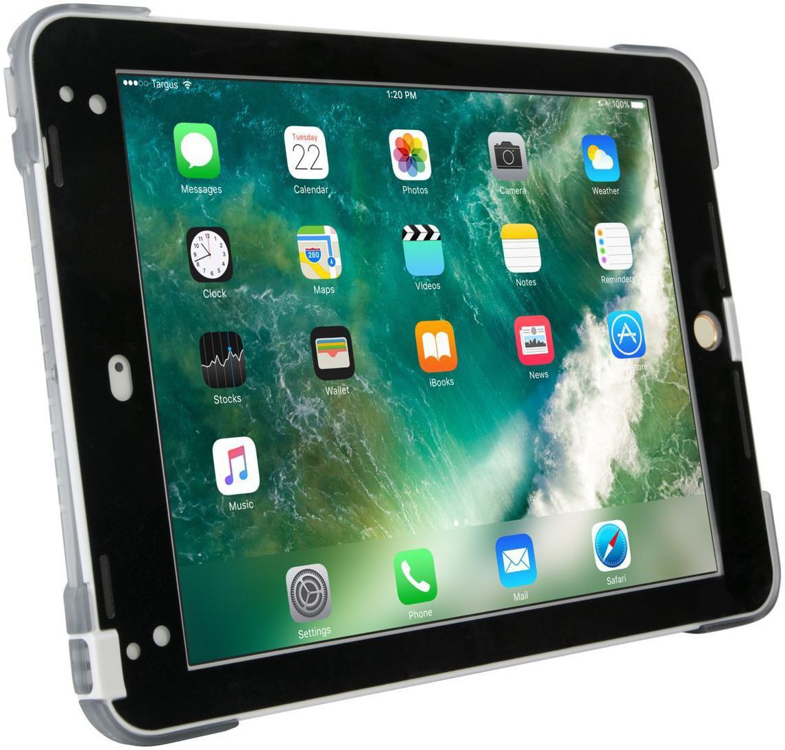 Targus SafePort Apple iPad 2017 / 2018 / Air / Air 2 Robuust Hoes Grey afbeelding 5