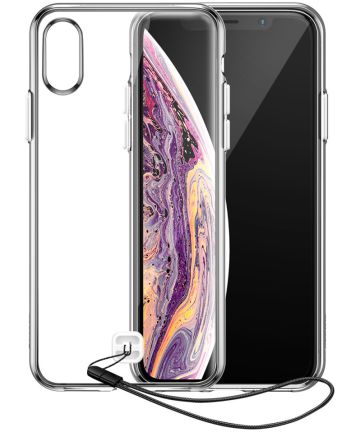 Baseus Apple iPhone XS Max Hybride Hoesje Transparant Hoesjes