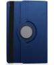 Huawei MediaPad M6 10.8 Lychee Rotary Stand Case Blauw