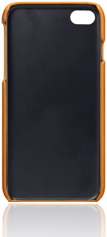 Apple iPhone SE 2020/2022 Back Cover Kunstlederen Coating Bruin afbeelding 4