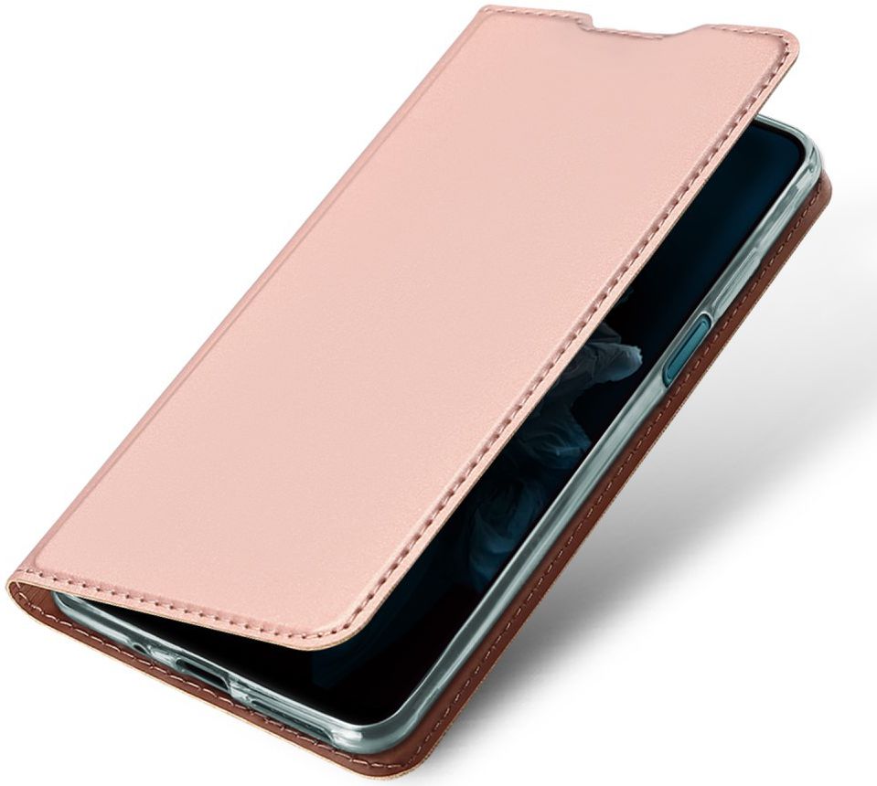 Dux Ducis Honor 20 Pro Bookcase Hoesje Roze Goud afbeelding 1