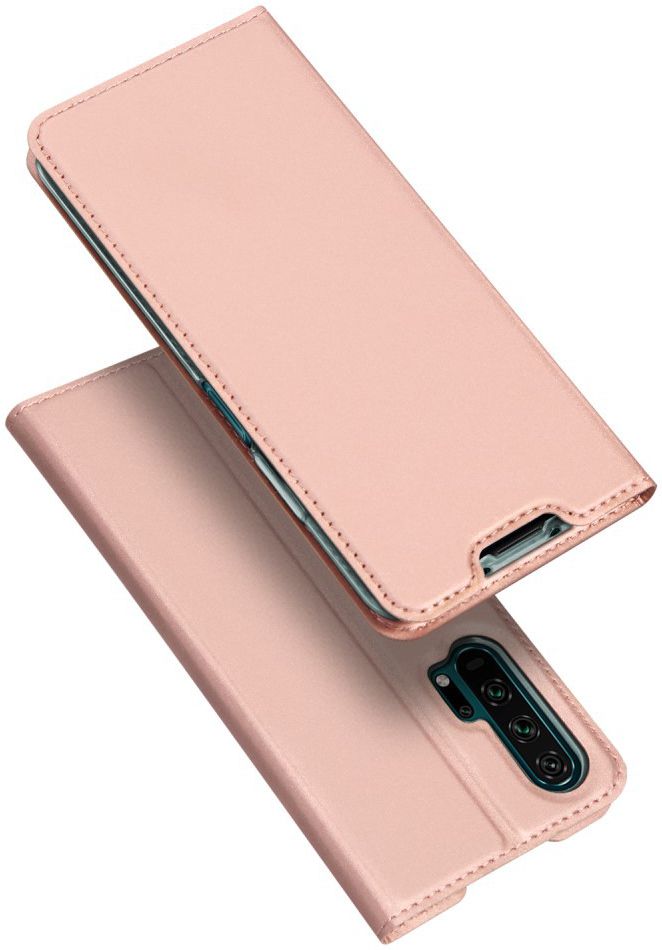 Dux Ducis Honor 20 Pro Bookcase Hoesje Roze Goud afbeelding 5