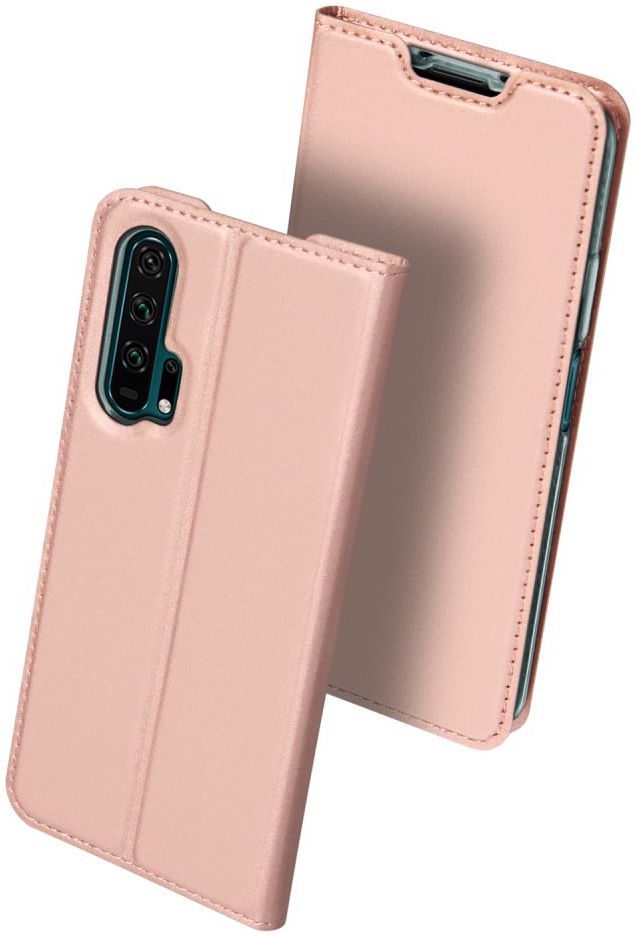 Dux Ducis Honor 20 Pro Bookcase Hoesje Roze Goud afbeelding 6