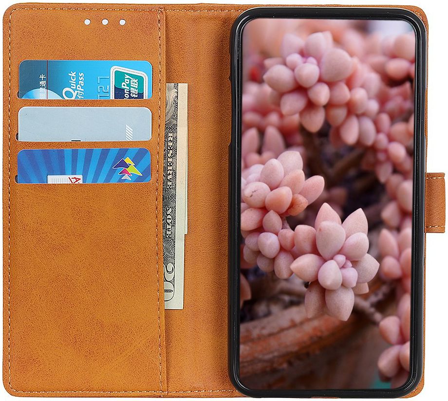 Honor 20 Pro Portemonnee Hoesje Bruin afbeelding 2