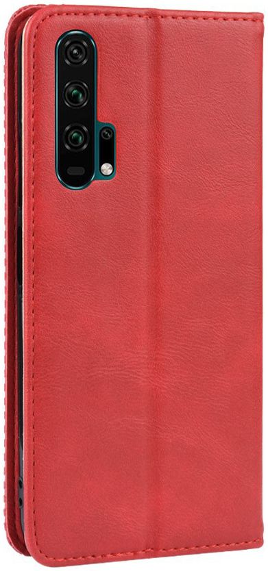 Honor 20 Pro Vintage Portemonnee Hoesje Rood afbeelding 5