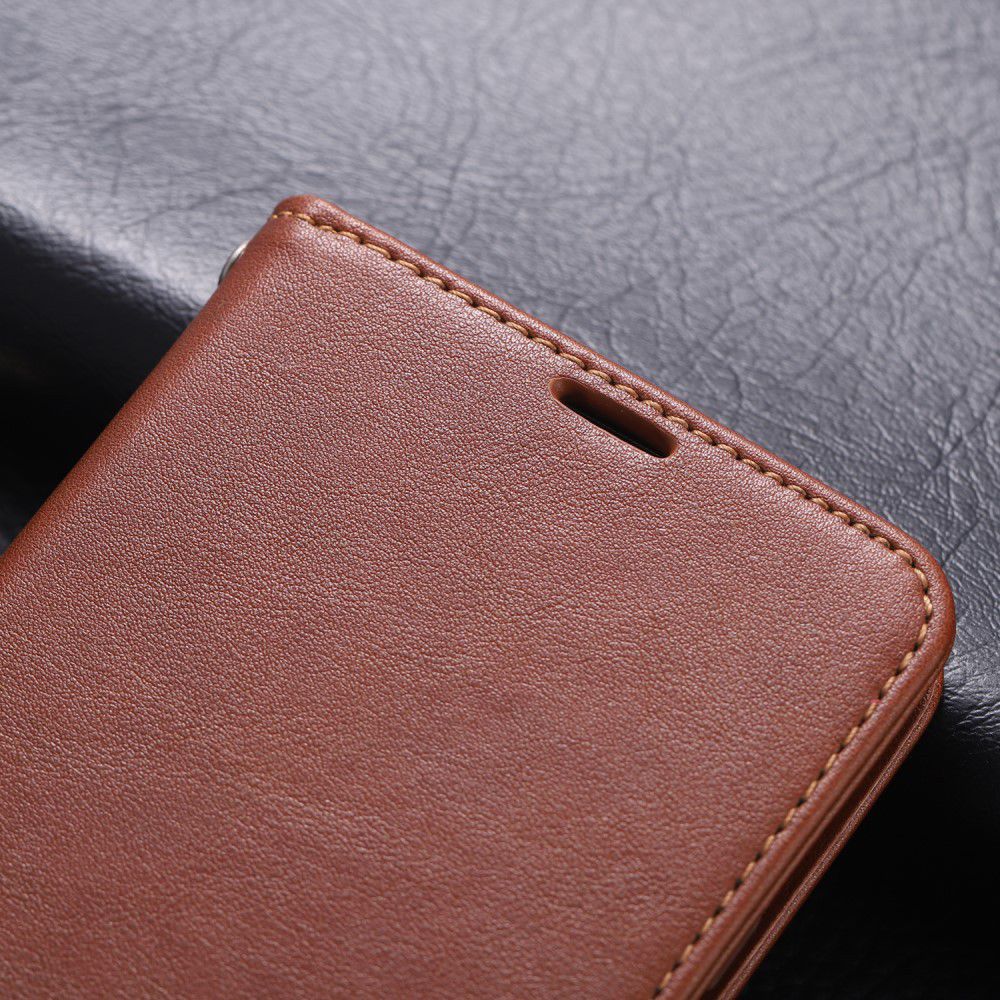 AZNS Honor 20 Pro Portemonnee Stand Hoesje Bruin afbeelding 12
