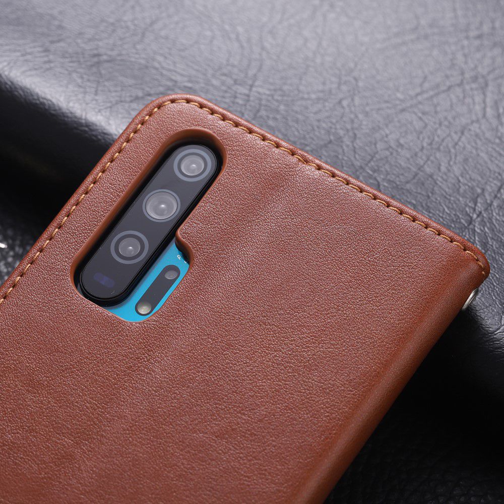 AZNS Honor 20 Pro Portemonnee Stand Hoesje Bruin afbeelding 14