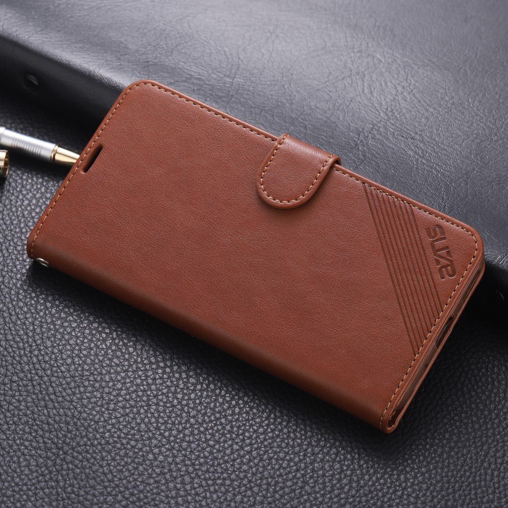 AZNS Honor 20 Pro Portemonnee Stand Hoesje Bruin afbeelding 22