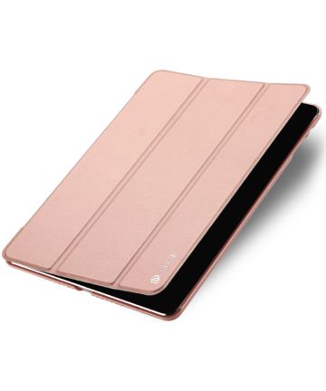 Dux Ducis Apple iPad (2017) Tri-fold Hoes Roze Goud Hoesjes