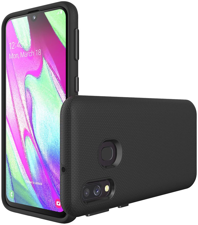 Eiger North Case Hybride Back Cover Samsung Galaxy A40 Zwart afbeelding 5