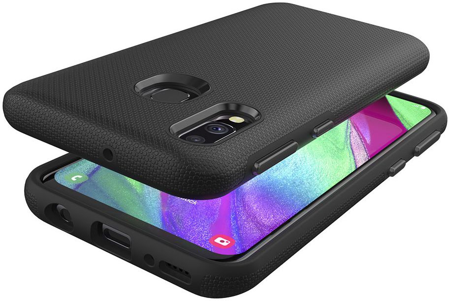 Eiger North Case Hybride Back Cover Samsung Galaxy A40 Zwart afbeelding 3