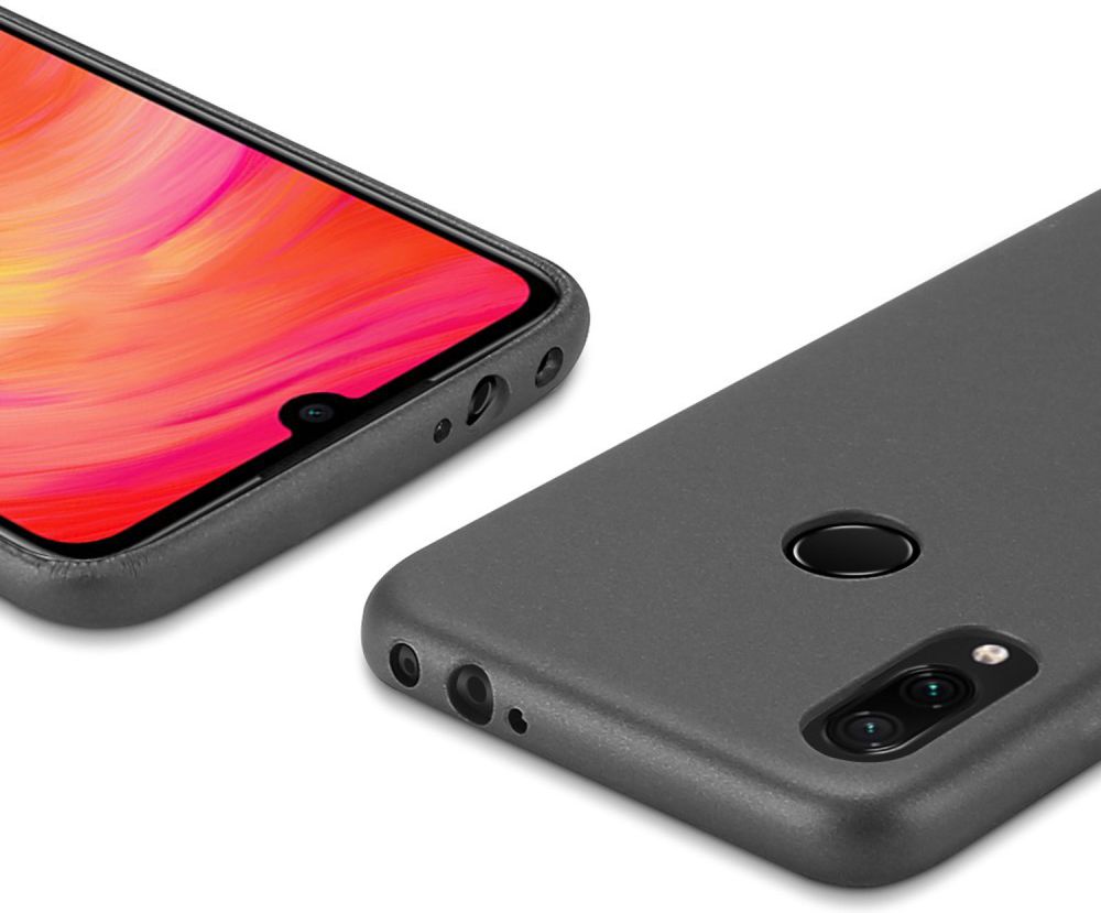 Dux Ducis Skin Lite Kunstleren Coating Hoesje Redmi Note 7 Zwart afbeelding 5