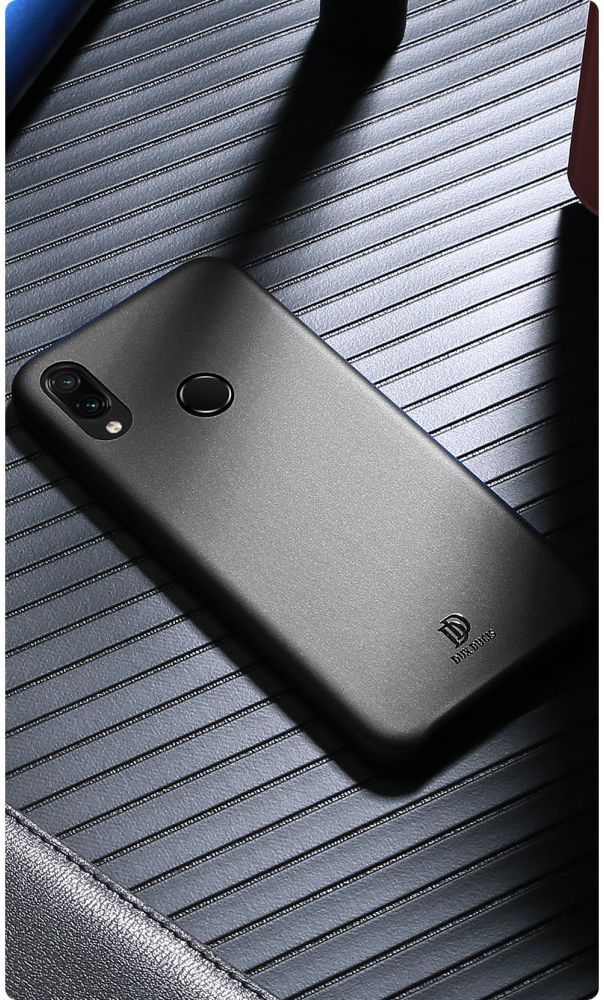 Dux Ducis Skin Lite Kunstleren Coating Hoesje Redmi Note 7 Zwart afbeelding 6