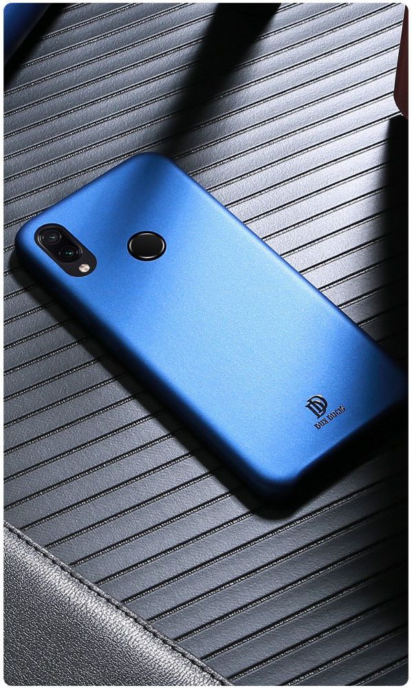 Dux Ducis Skin Lite Kunstleren Coating Hoesje Redmi Note 7 Blauw afbeelding 12