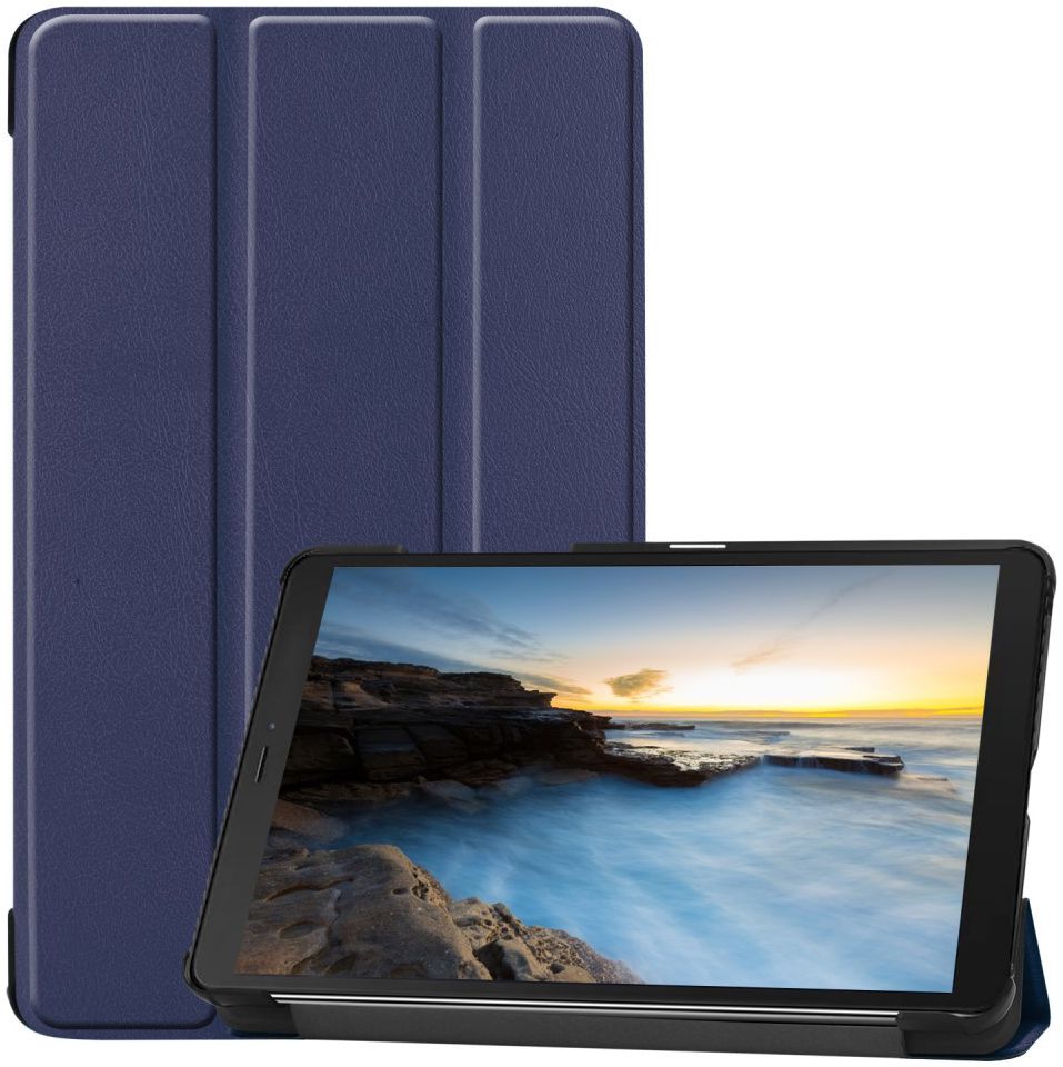 Samsung Galaxy Tab A 8 (2019) Tri-Fold Front Cover Blauw afbeelding 1