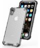 Apple iPhone XR Hybride Honinggraat Hoesje Transparant Grijs